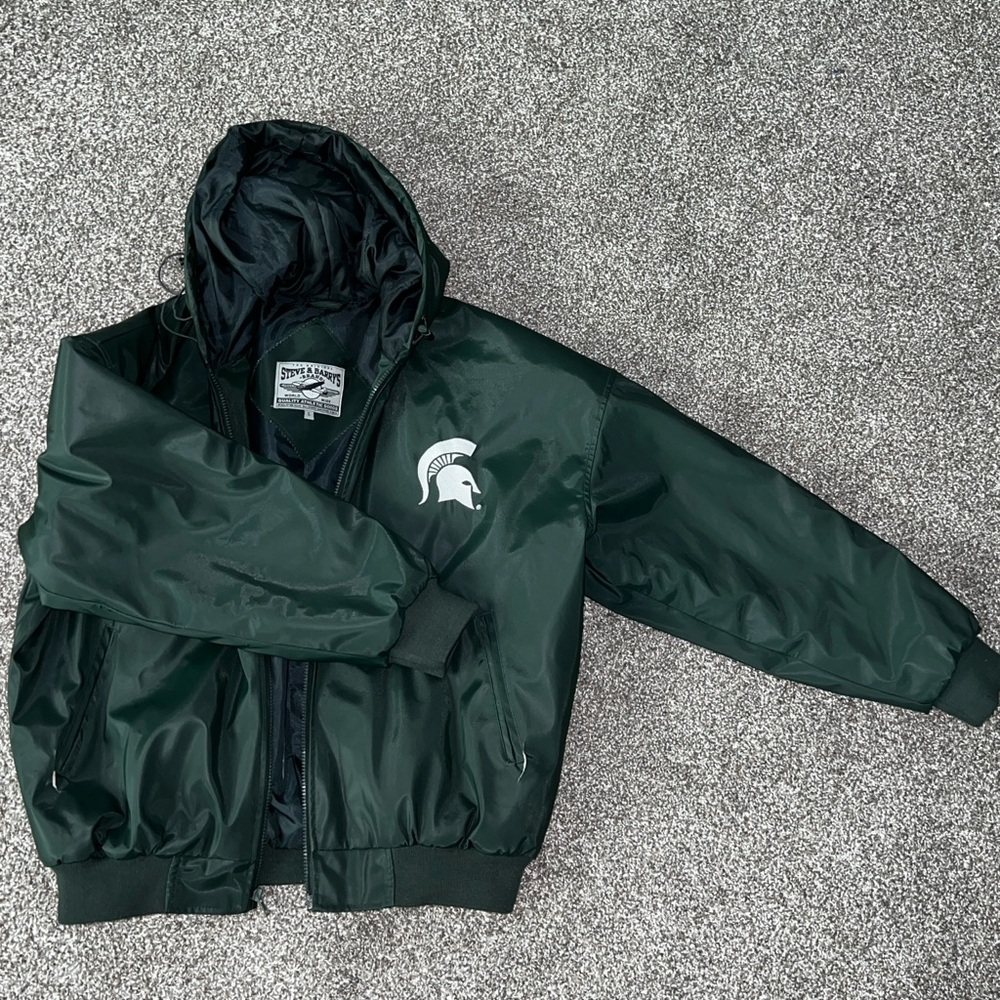 Vintage 90’s Steve & Barry’s Michigan State Spartans Jacket